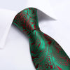 Gravata Verde e Rosa