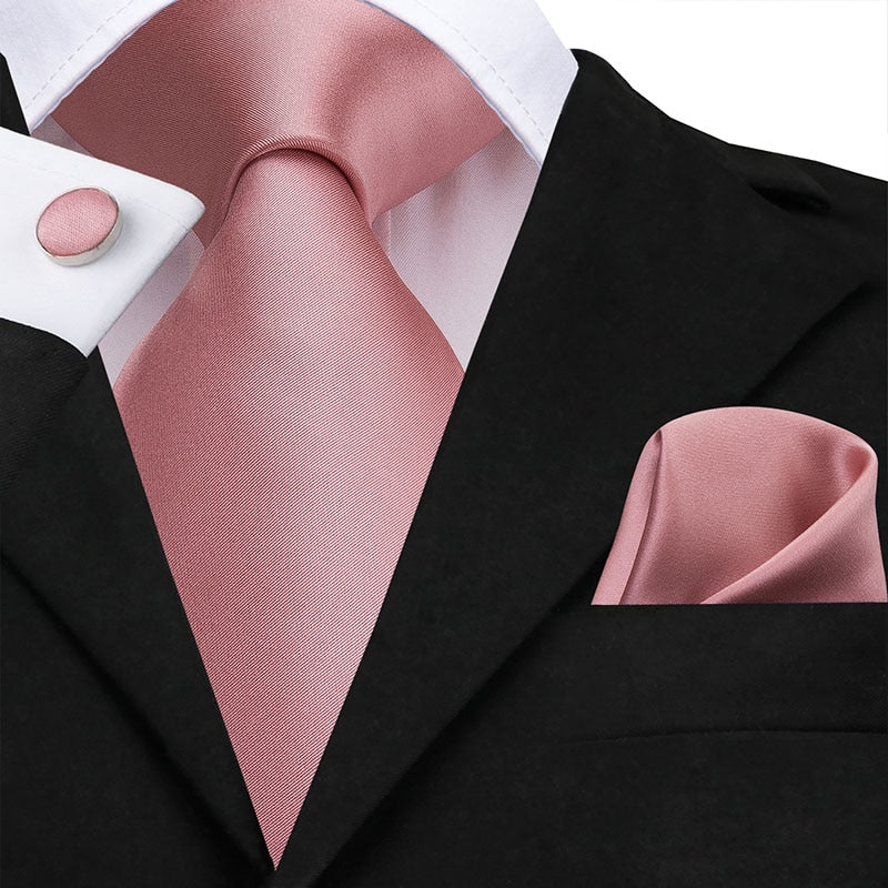 Gravata Rosa Pó
