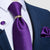 Corbata de boda morada