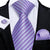 Corbata morada para hombre