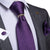 Corbata morado oscuro