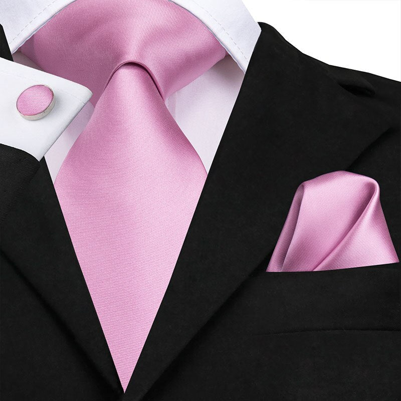 Gravata de Bolso Rosa