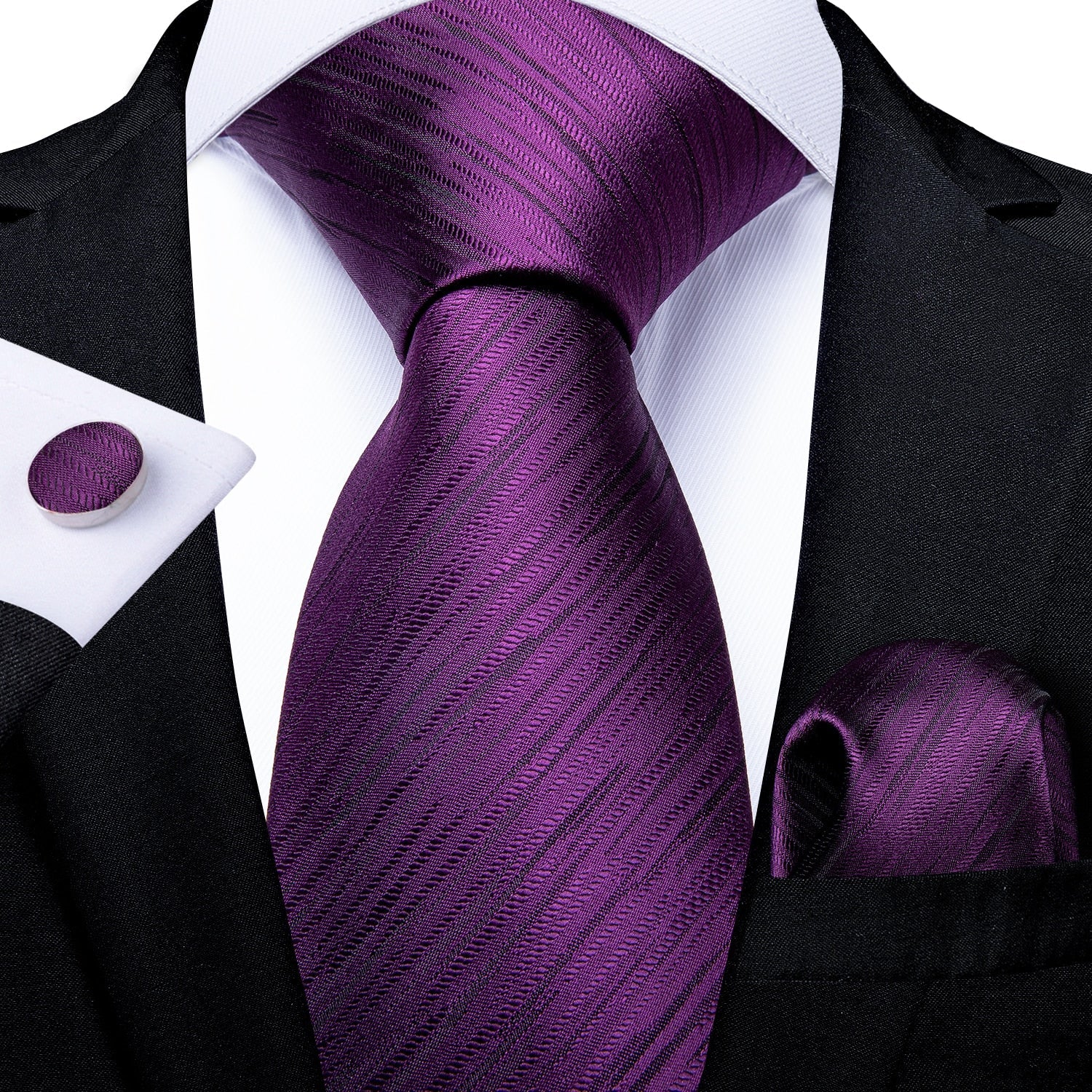 Corbata morada