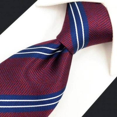 Cravate Bleu Rouge