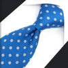 Cravatta Blu a Pois