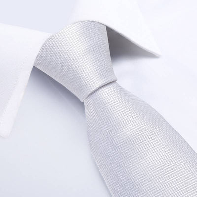 Cravate Blanche Homme